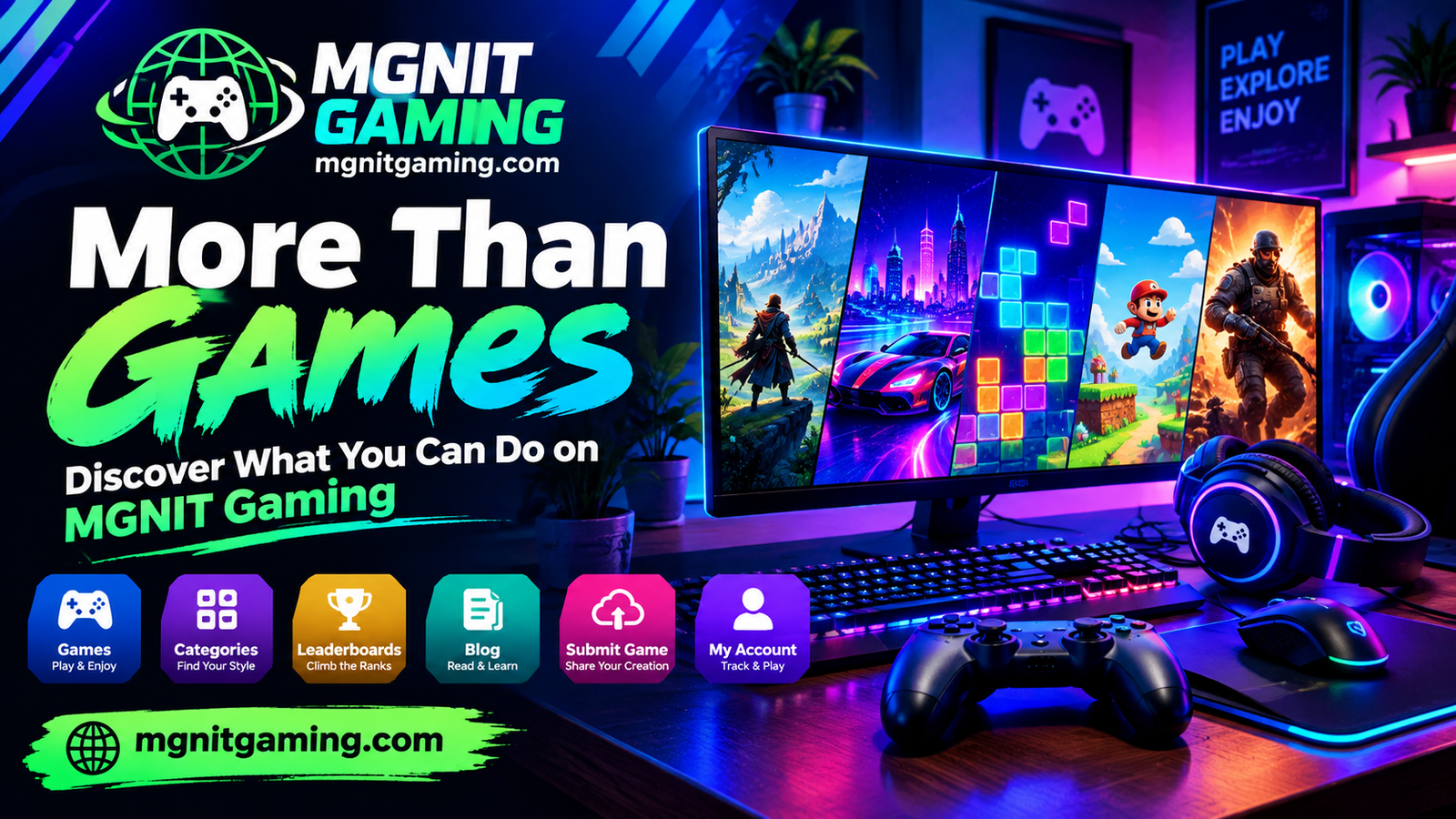 More Than Games | Discover What You Can Do on MGNIT Gaming